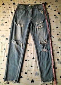 Ripped Denim Jeans