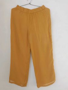 Hand Floral Embroidered Kurta pant set .