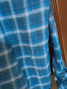 Blue Checked Shirt