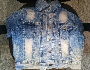 Denim Jacket Blue 🧥 - L/XL Size