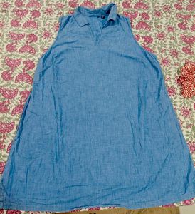 Denim Sleeveless Dress