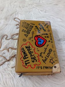 Funky Graffiti Clutch