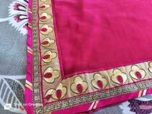 New Pink Saree