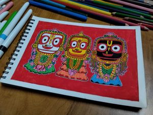 Jagannath Painting