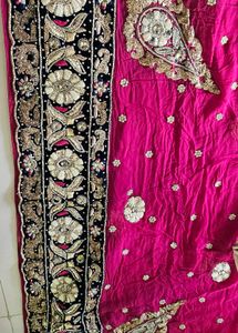 handwork navy blue Lehenga Choli