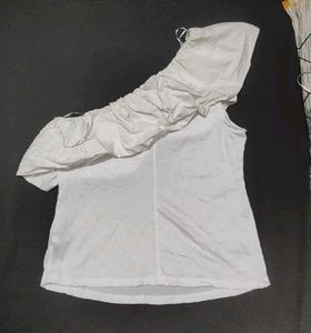 One Shoulder Imported Top