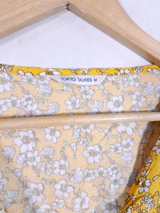 Mustered Floral Printed Top (Women&#39;s)