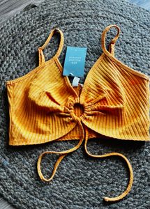 Beautiful Cutout Crop Top (New With Tag)