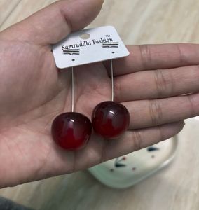 Cherry 🍒 Red Earring