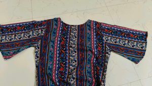 Paisley Print Top