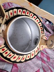 Handcrafted Painted Teapot from West Bengal