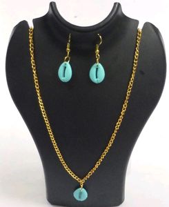 Pendent gold chain eyerring kodi 1 set latest/styl