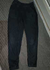 Dark Wash Denim Joggers