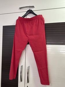 Elegant Green Floral Kurta and pink pants set