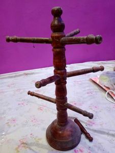 Wooden Jewelry, And Bangles Holder Lipstick Stand