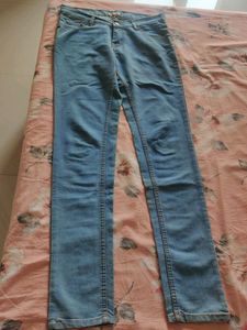 Blue Denim Jeans For Girls