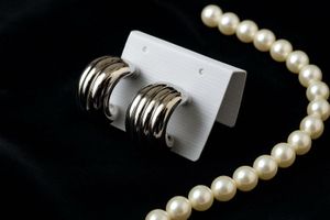 Silver Hoop Earrings