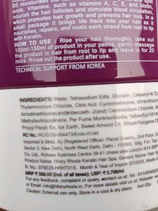 Hilary Rhoda Keratin Hair Spa