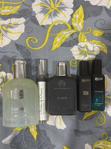 Men's Fragrance Bundle - Empty Bottles