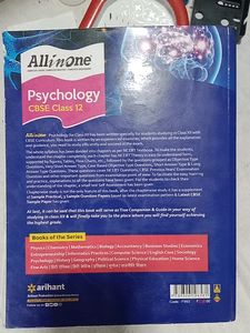 All In One Psychology Cbse Class 12