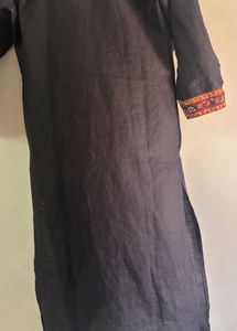 Elegant Black Kurta