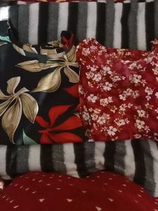 new Floral Print Co-ord Set pake of 2