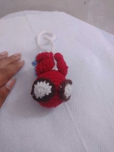 Crochet Spiderman Charm
