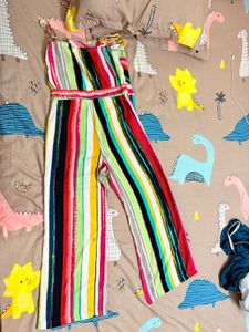 Striped Multicolor Jumpsuit