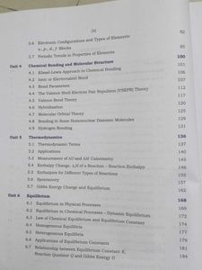 Chemistry Textbook Class XI (Parts I &amp; II)