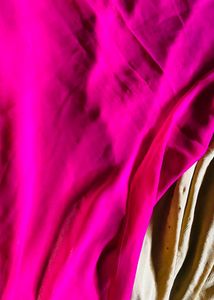 Soft Double colour heavy work saree