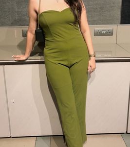 Olive Green Jumpsuit