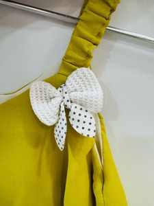 Korean Layer Top With Bow