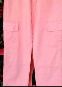 Pink Cargo Pants