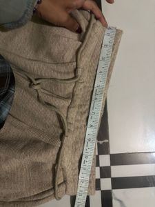 woolen Wide Leg Lounge Pants