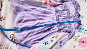 Lavender Dress.