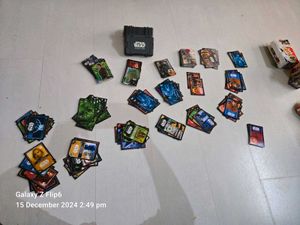 221 Topps Star Wars Cards+collectible Box+