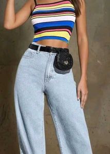 Light Blue Wide Leg Jeans