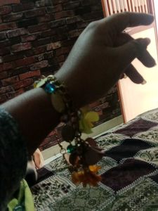 Floral Charm Bracelet