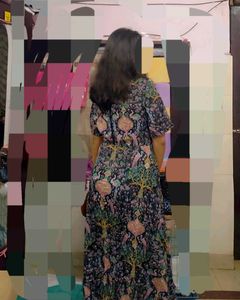 Floral Print Maxi Dress🪷🎀🫶