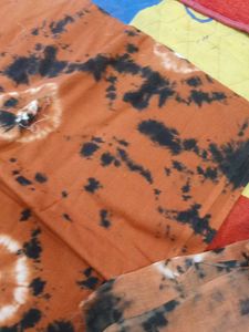 Tie-Dye Dress Material Cotton Fabric