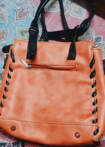 Soft Leather Sling Bag