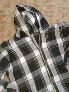 Hoodie Zipper Crop Jacket For Women 🖤💅✨