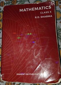 RD Sharma Class 10 Mathematics Textbook