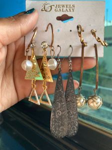 Earrings Card 5 Combo Set