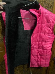 Pink Puffer Vest