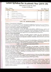 CBSE Biology Class 12 Sample Papers