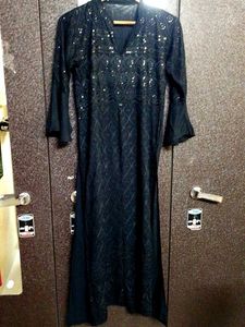 Chickenkari Black Kurta