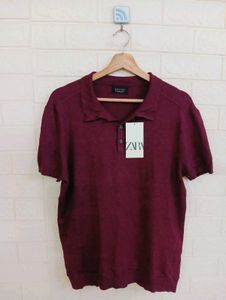 Burgundy Polo Shirt