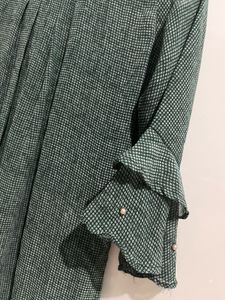 Dark-green Kurta Top