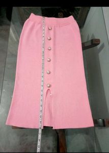 Korean midi skirt